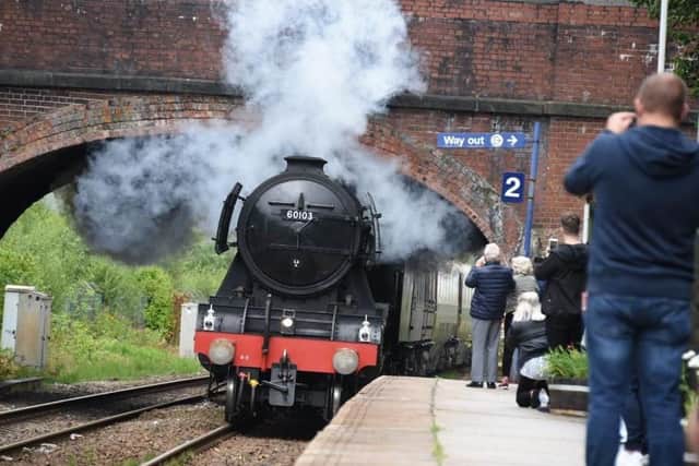 The Flying Scotsman at Lostock Hall