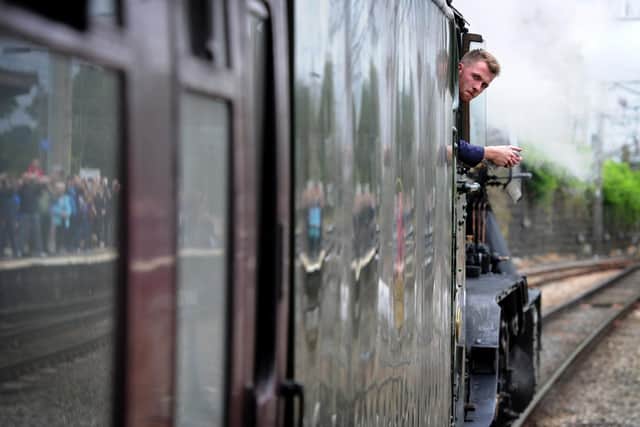 The Flying Scotsman comes to Preston