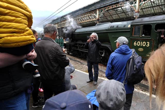 The Flying Scotsman comes to Preston