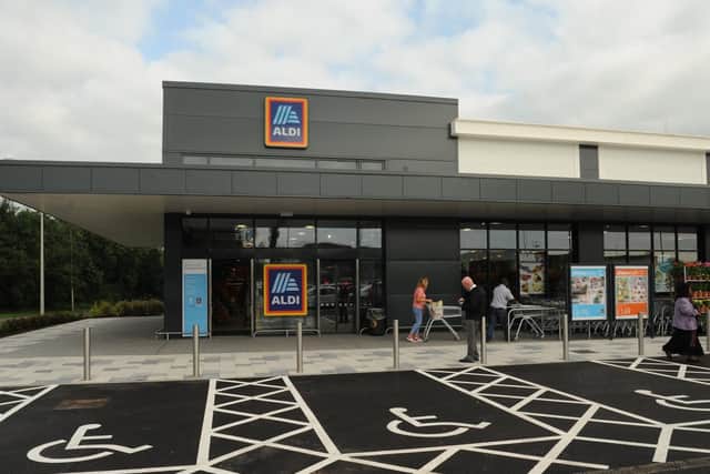 Opening of the new Aldi at the Fulwood Central retail park