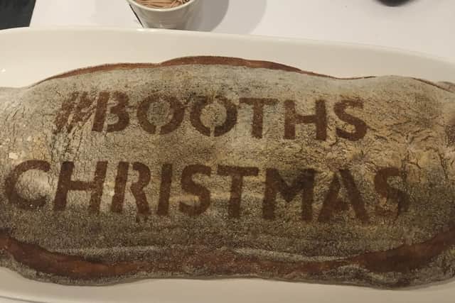We used our loaf as our exclusive invitation allowed us to explore all that Booths has to offer this Christmas. We didn't waste time tucking in.