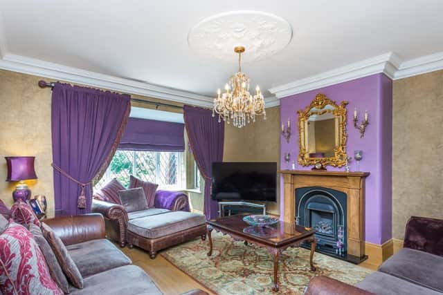 Looking for a different place to sit? The lounge has a bay window overlooking the rear garden.