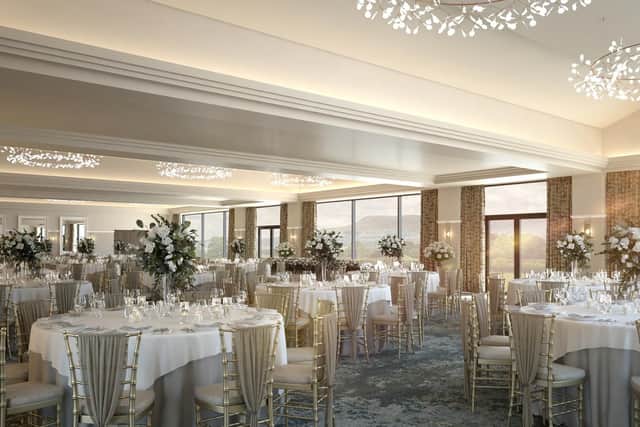 The spectacular function room