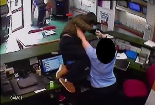 The knifepoint raid at Betfred