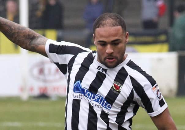 Courtney Meppen-Walter in action during his previous spell with Chorley