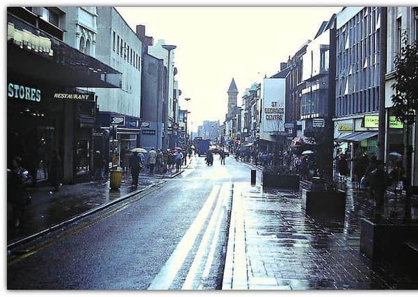 Fishergate, Preston c. 1985 - Picture by Ian Thacker courtesy of Heather Crook and PHS