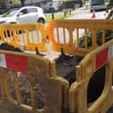 The works are taking place at the junction of Watling Street Road and Eastway Pic: Chris Smith