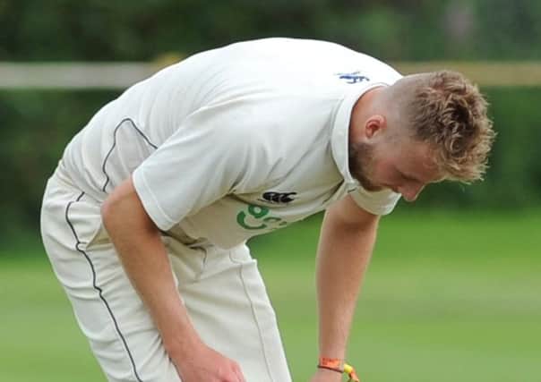 Sam Marsh took 7-37 but it proved to be in vain for Croston