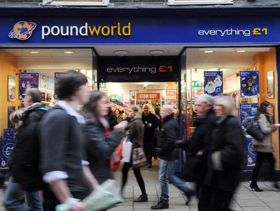 Poundworld has stores across Lancashire