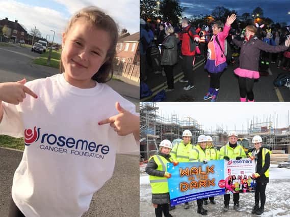 Some of Lancashire's fundraisers who have helped hit the target