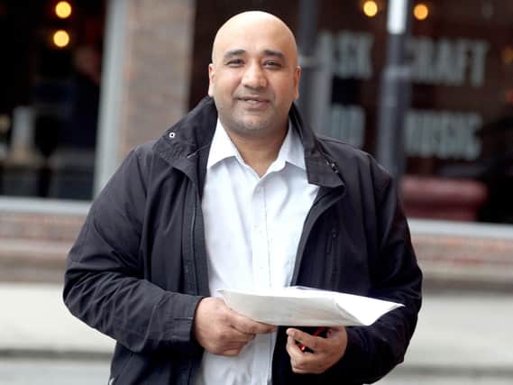 Unscrupulous takeaway boss Harjit Bariana who is due to be jailed for enslaving alcoholic tenants and forcing them to work at his chip shop for free. Photo credit: Owen Humphreys/PA Wire