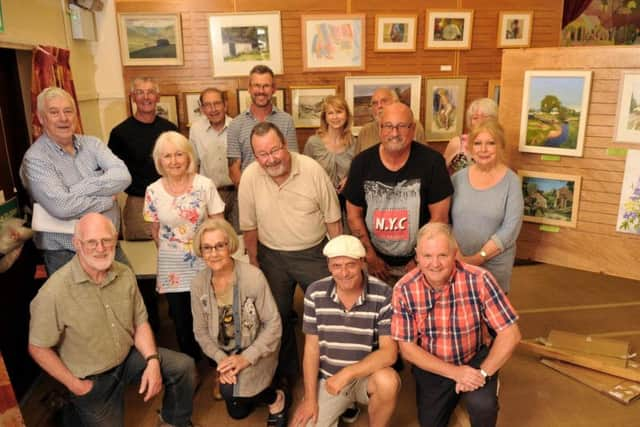 New Longton Artists Society annual exhibition now in its 50th year.