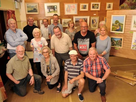 New Longton Artists Society annual exhibition now in its 50th year.