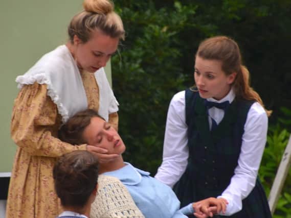 Little Women, at Lytham Hall. The death of Beth