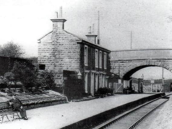 Ribbleton Station circa 1903