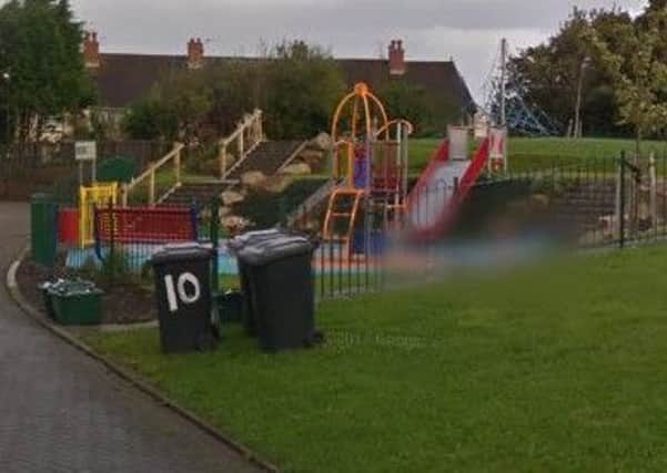 Sycamore Gardens Play Area. Image courtesy of Instant Street View.