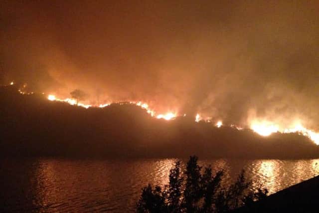 Fires on Saddleworth Moor overnight