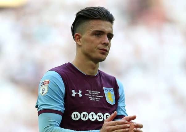 Aston Villa's Jack Grealish
