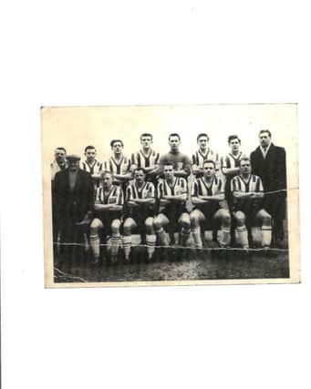 Choley FC, pictured in 1958/60