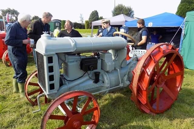 A 1917 Fordson tractor at the Garstang Show