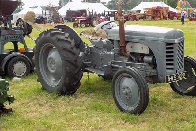 A 'Little Grey Fergie' tractor at the Salwick Show