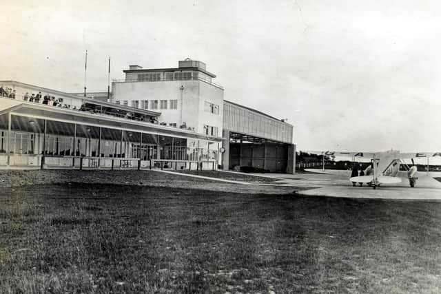 Manchester Airport in 1938