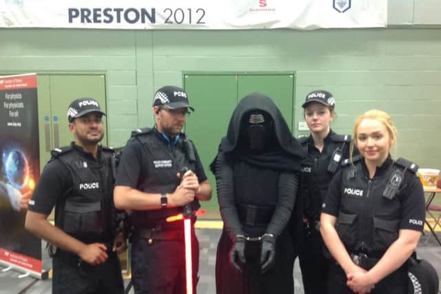 Preston Police at UCLan science fair. Photo: Preston Police