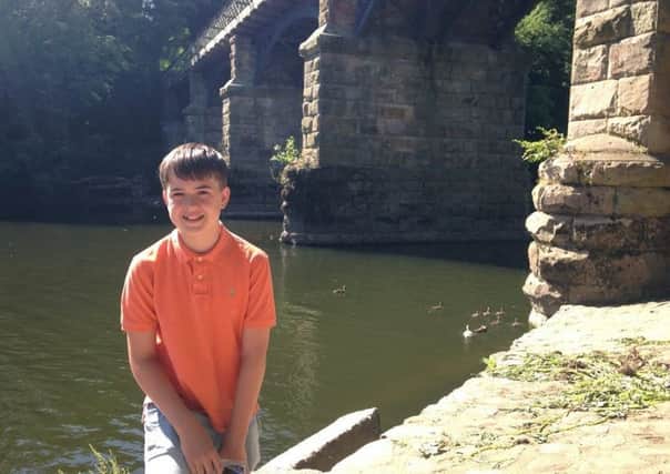Thomas Burrow, aged 12, rescued a five year old boy from the river Lune.