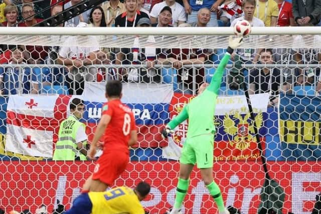 Former PNE loanee Pickford pulled off a string of fine saves as England reached the last four