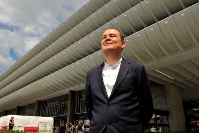 Oficial unveiling of the revamped Preston Bus Station Architect John Puttick