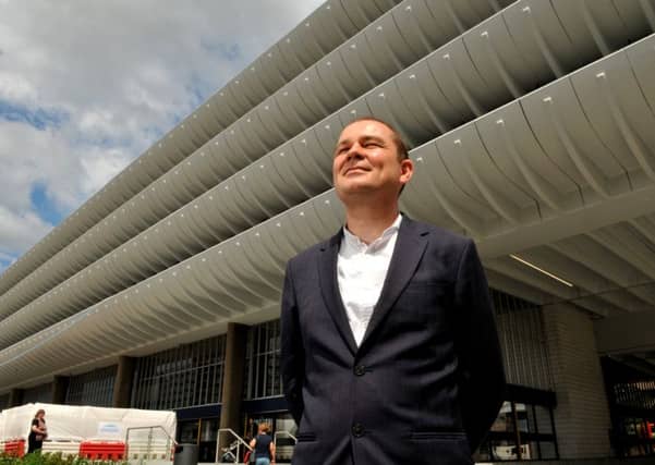 Oficial unveiling of the revamped Preston Bus Station Architect John Puttick