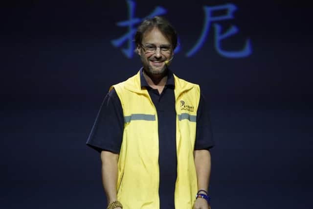 Tony Day at the Ted talk in China last year
