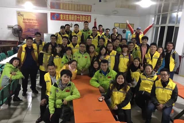 Volunteers of the Yellow River Soup Kitchen in Xi'an