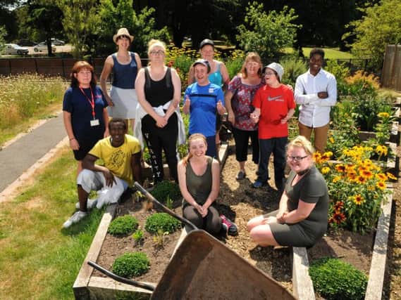 The Princes Trust carrying out work at The Walled Garden in Ashton Park, Preston.