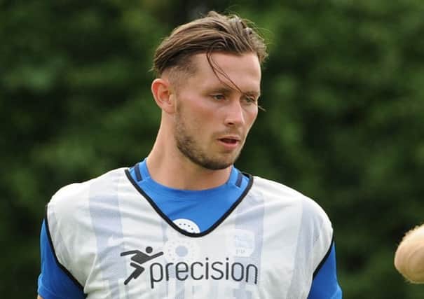 Alan Browne, in training at Springfields this week, has signed a new contract with Preston