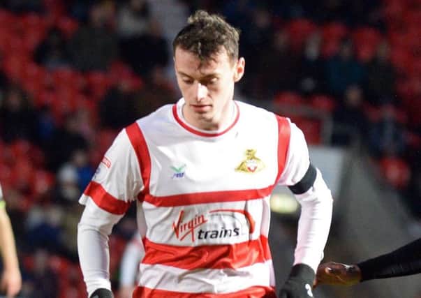 Liam Mandeville has joined Morecambe on loan from Doncaster Rovers