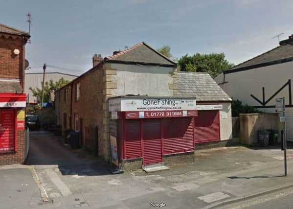 The former fishing tackle shop which residents don't want to be converted to a micropub