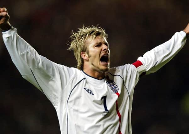 David Beckham was your choice in midfield