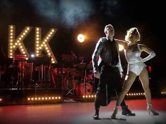 Kevin and Karen Clifton during their stage show