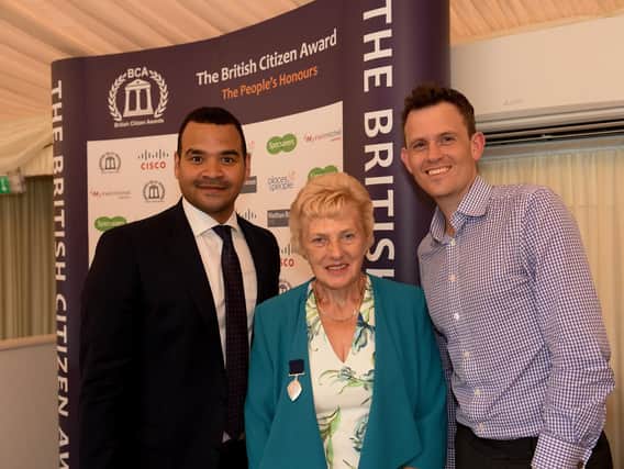 Michael Underwood, Jeanette Lowe and Will Gore at the British Citizen Awards