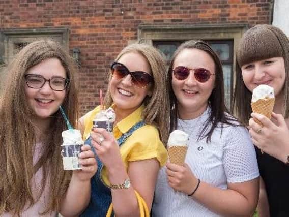 L-R Amy Waddington, Liv Brown, Lucy Aspinall and Laura Travis.
