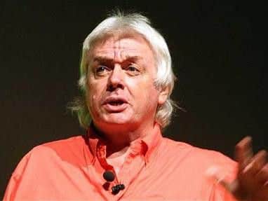 David Icke speaking during his recent worldwide tour