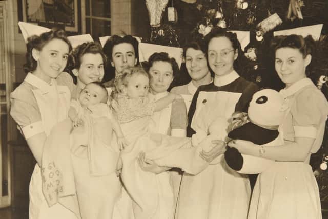Vintage photos have been on display at Chorley and South Ribble Hospital
