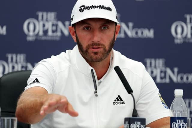 Dustin Johnson is the current favourite