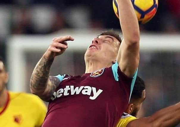 Jordan Hugill has found opportunities limited since joining the Hammers from Preston
