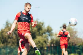 Morecambe central defender Steve Old