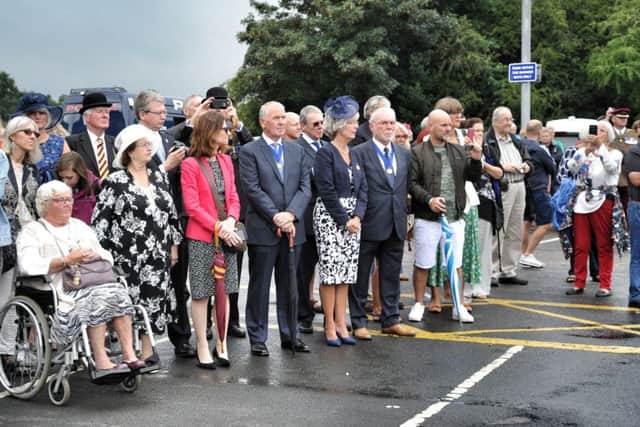 Picture by Julian Brown 21/07/18



The King's Royal Hussars parade through Leyland to celebrate their Freedom of the Borough.