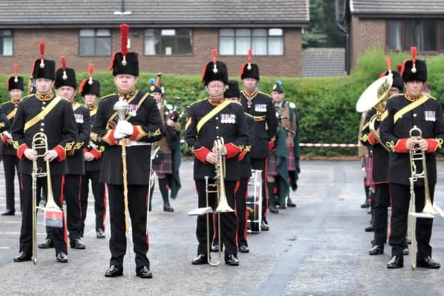 Picture by Julian Brown 21/07/18



The King's Royal Hussars parade through Leyland to celebrate their Freedom of the Borough.