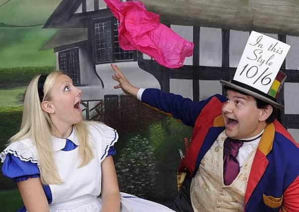 Alice in Wonderland is the first show presented at Worden Park by theatre company Pendle Productions
