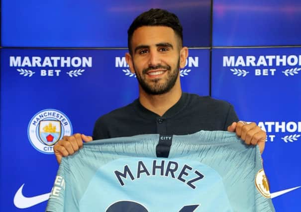 Manchester City have spent £60m on Riyad Mahrez